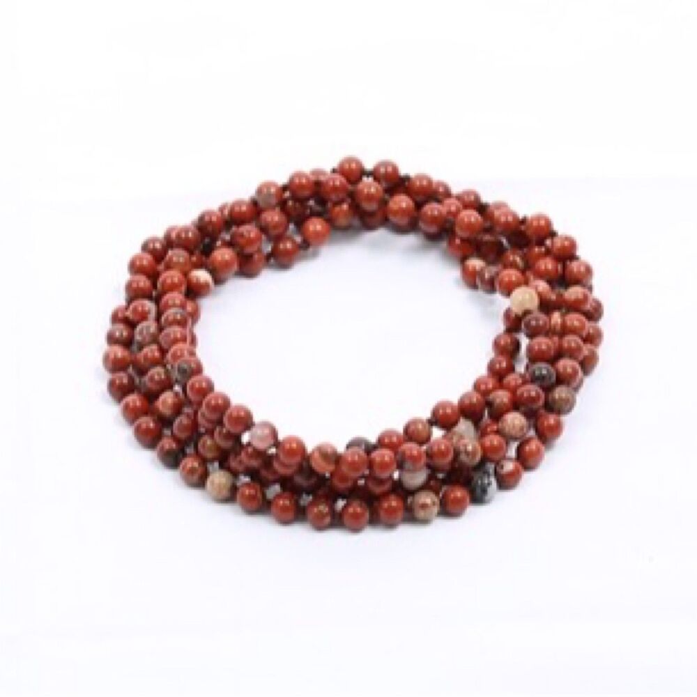 57" Garnet Necklace Stone of Health